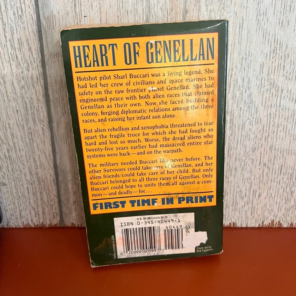 Genellan In the Shadow of‎ the Moon Scott G Gier 1996 First Ed Sci-Fi Paperback